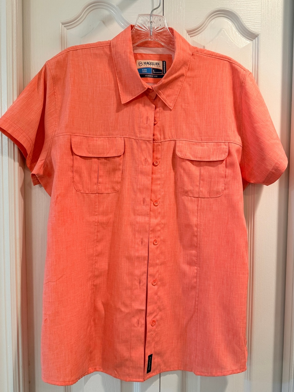 Magellan Outdoors Fish Gear Relaxed Short Sleeve Shirt & Tank Top -2 Piece Set